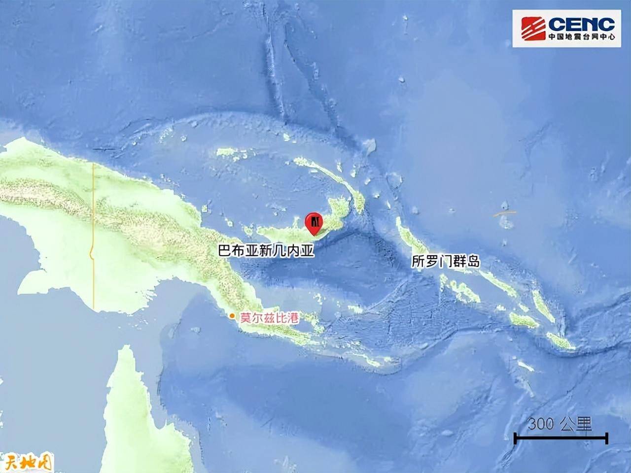 巴布亞新幾內(nèi)亞地震最新動(dòng)態(tài)
