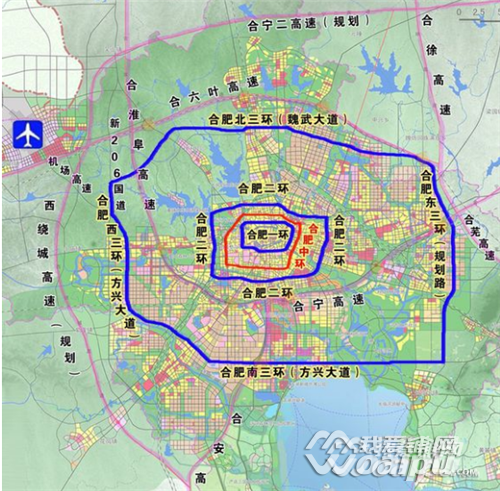 合肥市域最新規(guī)劃圖